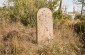 The remaining headstones in the old Jewish cemetery in the former Olviopol area, located in northeast Pervomaisk. © Omar Gonzalez/Yahad-In Unum